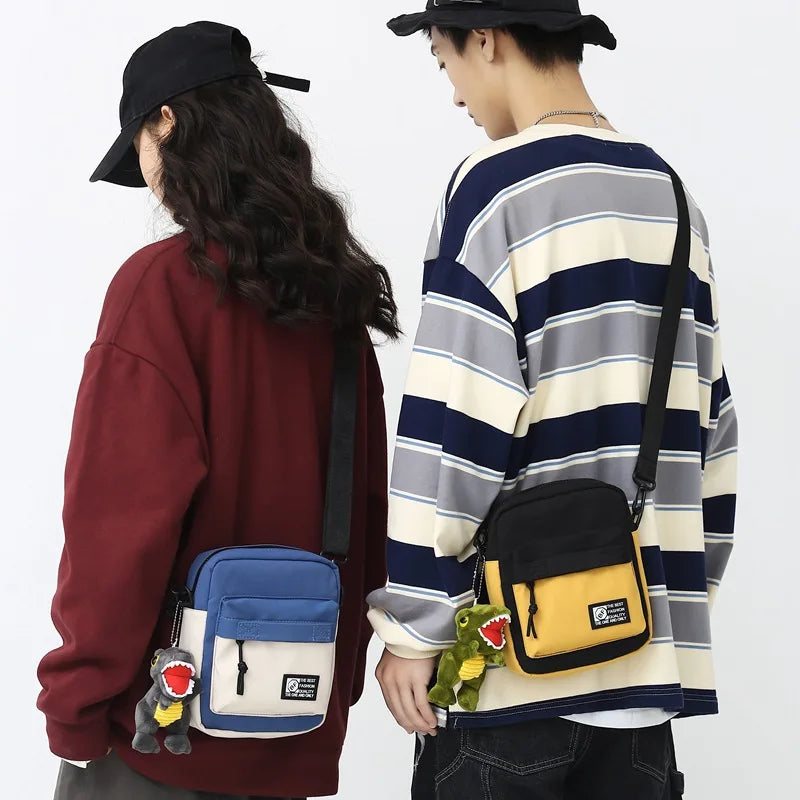 Canvas Shoulder Messenger Bags Small Female Crossbody Bag