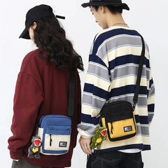 Canvas Shoulder Messenger Bags Small Female Crossbody Bag