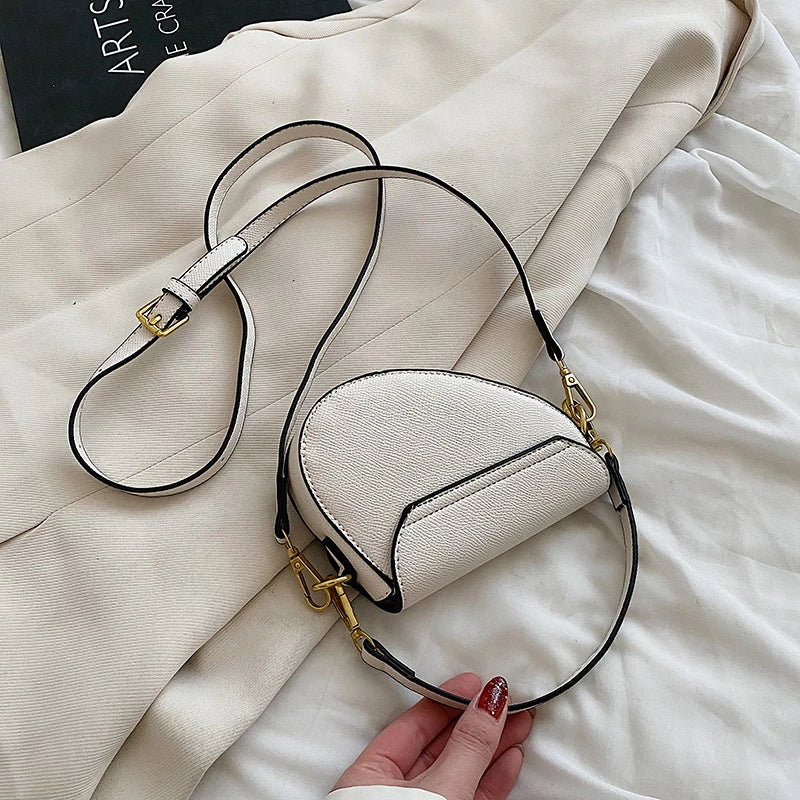 Mini Handbags Women Saddle Bag High Shoulder Bag Messenger Bags