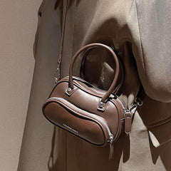 Mini Ladies Handbags PU Leather Women Shoulder Bag Portable Small Square Bag