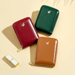 Small Makeup Bag Lipstick Storage Pouch Beauty Case Mirror