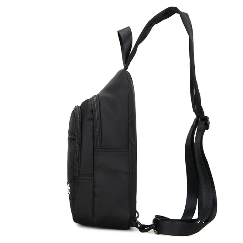 Waterproof Mini Men's Backpack Small Shoulder School Bag Canvas Travel Backpacks
