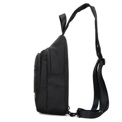 Waterproof Mini Men's Backpack Small Shoulder School Bag Canvas Travel Backpacks