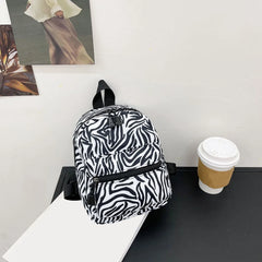 Mini Animal Pattern Women Backpack Preppy Style School Bags
