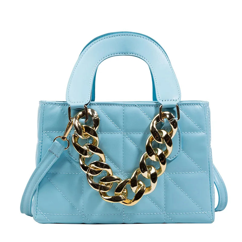 Mini Orange Tote Bags For Women Red Purses Ladies Leather