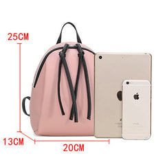 Mini PU Leather Backpack Small Shoulder Bag for Teenage Girls