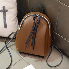 Mini PU Leather Backpack Women's Small Shou...