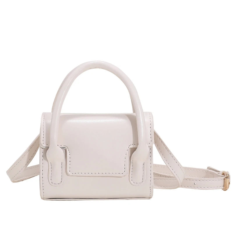 Mini PU Leather Lipstick Crossbody Bag for Women