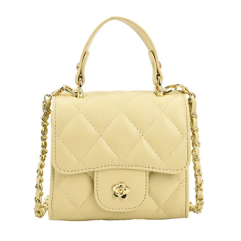 Mini PU Leather Shoulder Bags For Women Chain Crossbody Tote