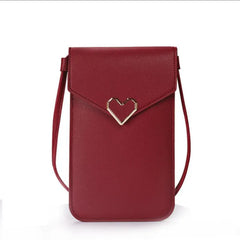 Mini Phone Bags For Women Handbags Retro Small Crossbody Bag Female PU Leather