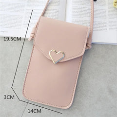 Mini Phone Bags For Women Handbags Retro Small Crossbody Bag Female PU Leather