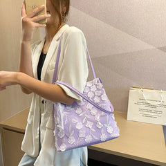 Mini Lace Flower Handbag Spring/Summer Purse Women's Phone Money Bag
