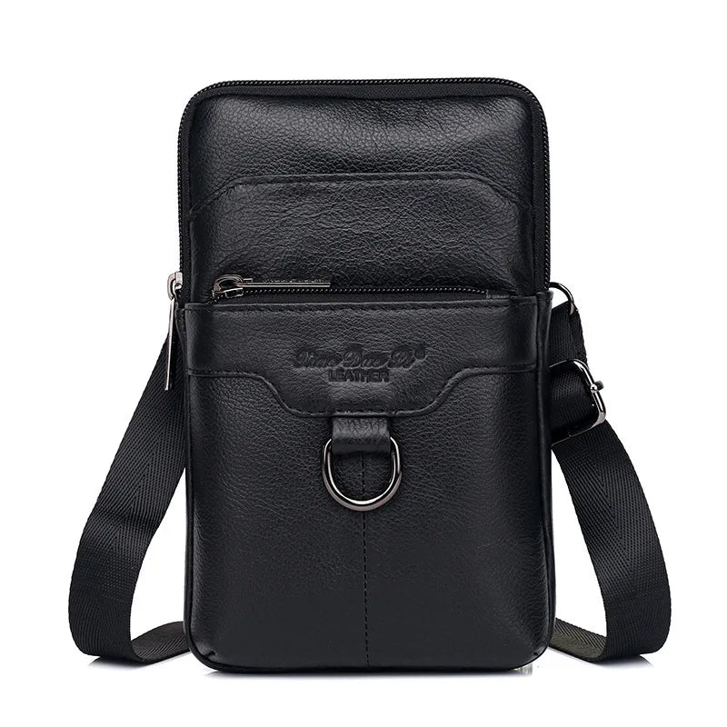 Women's Mini Saddlebag Messenger Bag Leather Shoulder Handbag