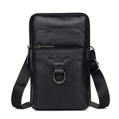 Women's Mini Saddlebag Messenger Bag Leather Shoulder Handbag