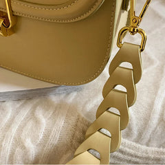 Mini PU Leather Shoulder Bag for Women Girls Retro Crossbody Handbags