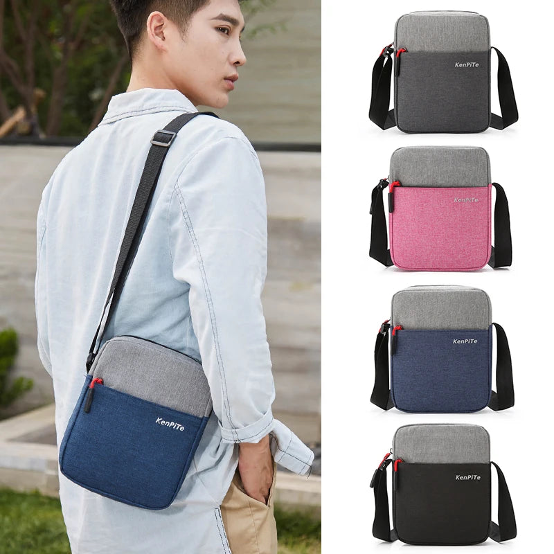 Men's Casual Crossbody Bag Oxford Satchel