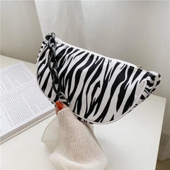 Plaid Canvas Mini Shoulder Bag Women Portable Teens High Street Crossbody Purse