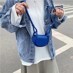 Mini PU Leather Crossbody Bag Women's Handbags Lipstick Shoulder Tote