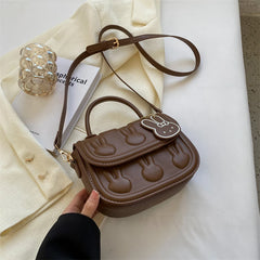Small Rabbit Crossbody Bag Embossed Handbag Lady Girls Phone Purse Tote