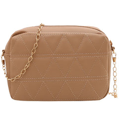Embroidery Square Female Shoulder Bag Chain Ladies Crossbody