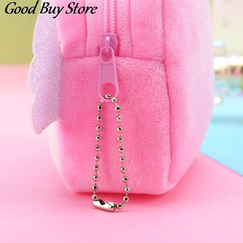 Mini Unicorn Coin Purse Soft Plush Small Handbag Coin Bags Women Girls