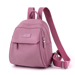 Mini Anti-theft Waterproof Nylon Women Backpack