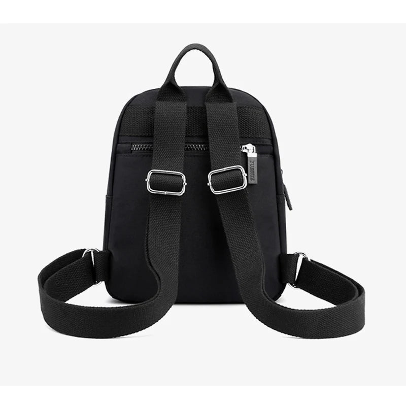 Mini Anti-theft Waterproof Nylon Women Backpack