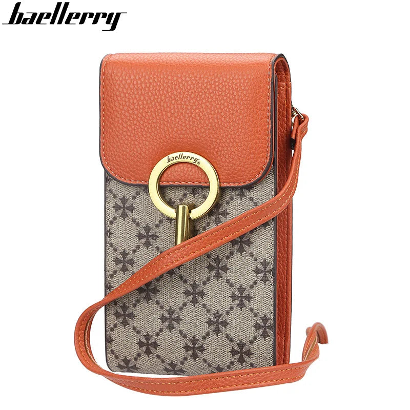 Mini Messenger Bags Metal Lock Female Bag Phone Pocket Women Bags