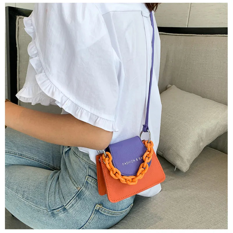 Mini Women Purse Small Bags For Women Panelled Purses And Handbags Shoulder Bag