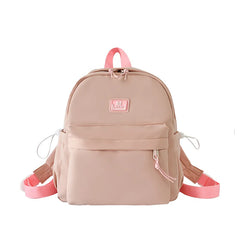 Mini Women's Backpack Small Girls' School Bag Waterproof Nylon Japanese Casual