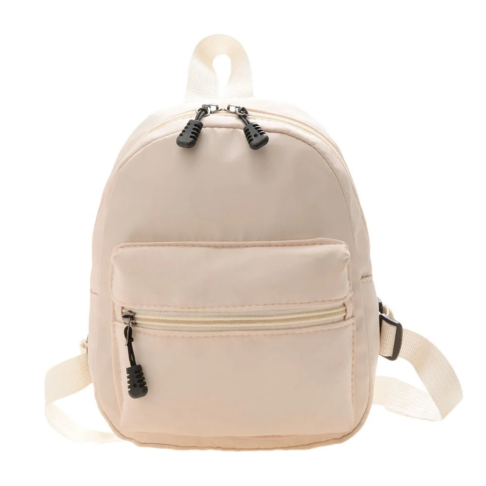 Mini Women's Backpacks Nylon Female Bag Preppy Style School Travel Bags