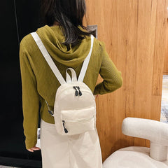 Mini Women's Backpacks Nylon Female Bag Preppy Style School Travel Bags
