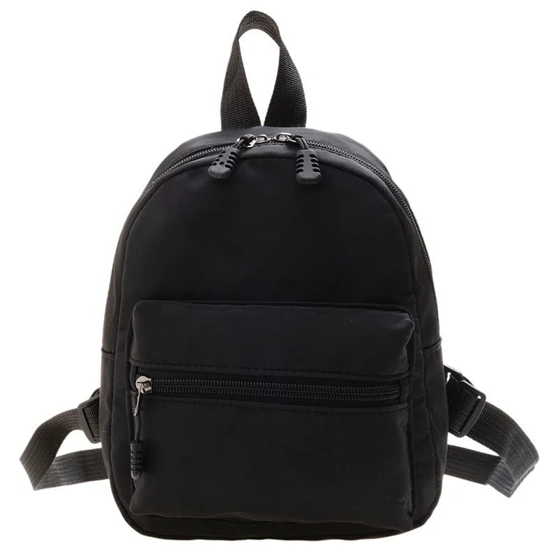 Nylon Women's Backpack for Teen Girls