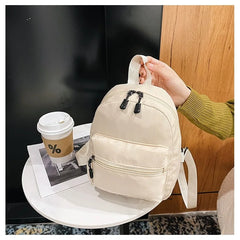 Nylon Women's Backpack for Teen Girls