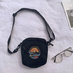 Mini Canvas Shoulder Bag for Women Ladies Purse Phone Sac A Main Femme Bolsas