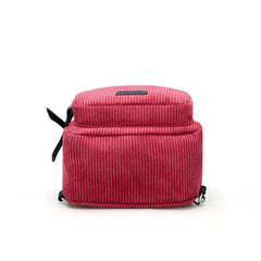 Velvet Mini Backpack for Girls School Bags Teen Knapsack