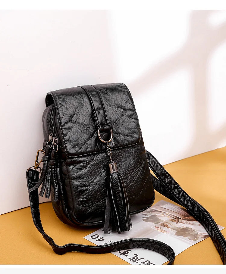 Mini Messenger Bag Ladies Shoulder Bag Lightweight Diagonal Small Backpack