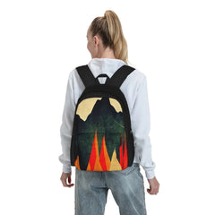 Mountain Range Fire Backpacks Men's Backpacks Bags For Women Man Bag Men Handbag
