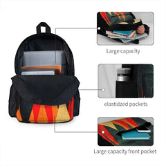 Mountain Range Fire Backpacks Men's Backpacks Bags For Women Man Bag Men Handbag