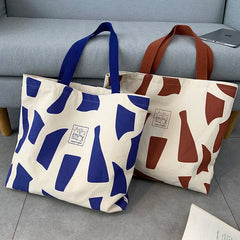 Minority Female Shoulder Bag Large Capacity Student Organizer Canvas Bag