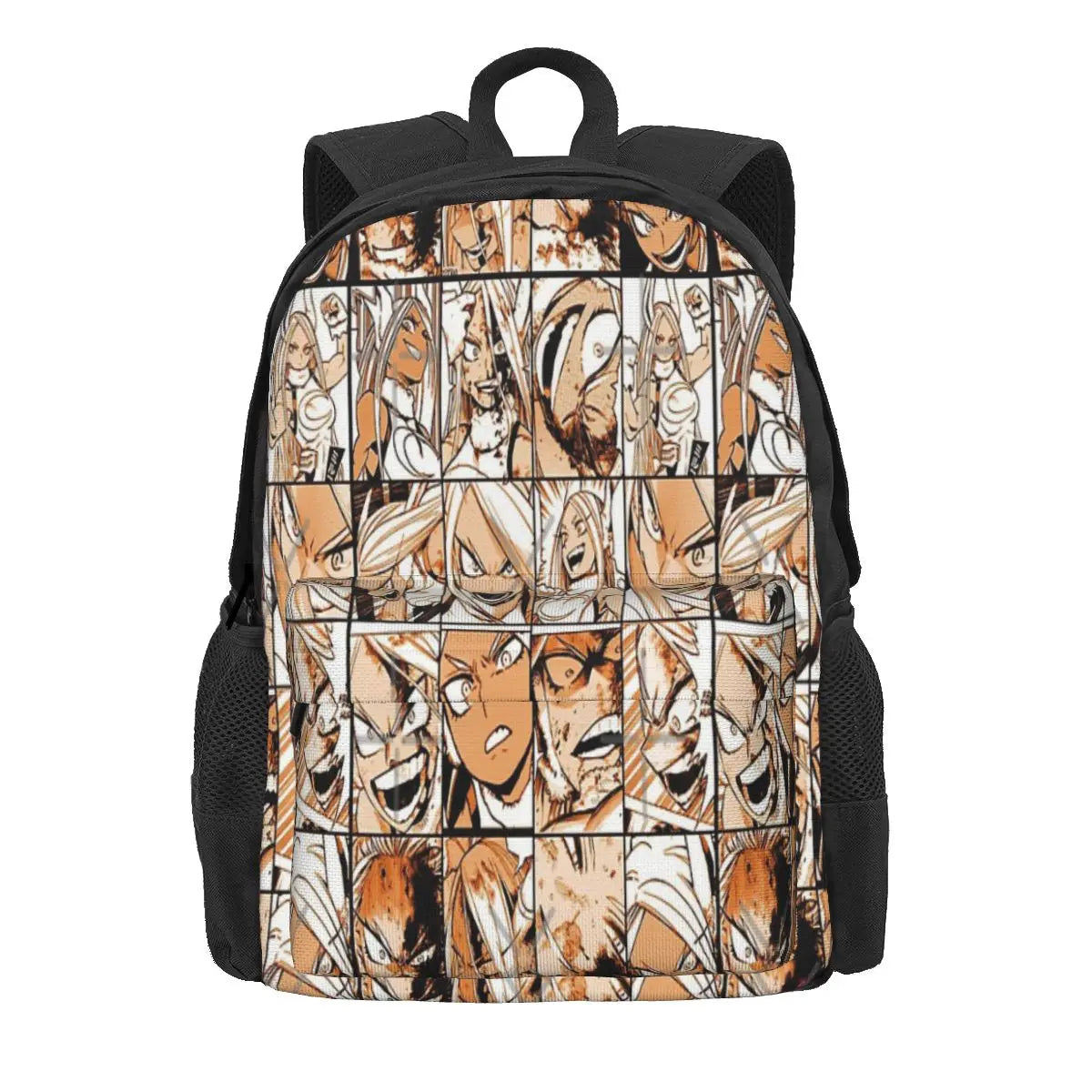 Mirko Collage Version Backpacks Men's Waterproof School Bags