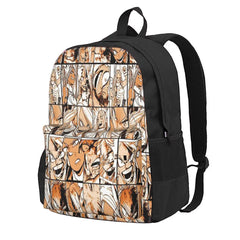 Mirko Collage Version Backpacks Men's Waterproof School Bags