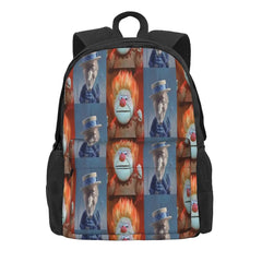 Miser Brothers Men's Backpacks Women's Bags Manga Man Backpack for Teenagers