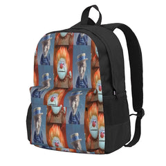 Miser Brothers Men's Backpacks Women's Bags Manga Man Backpack for Teenagers
