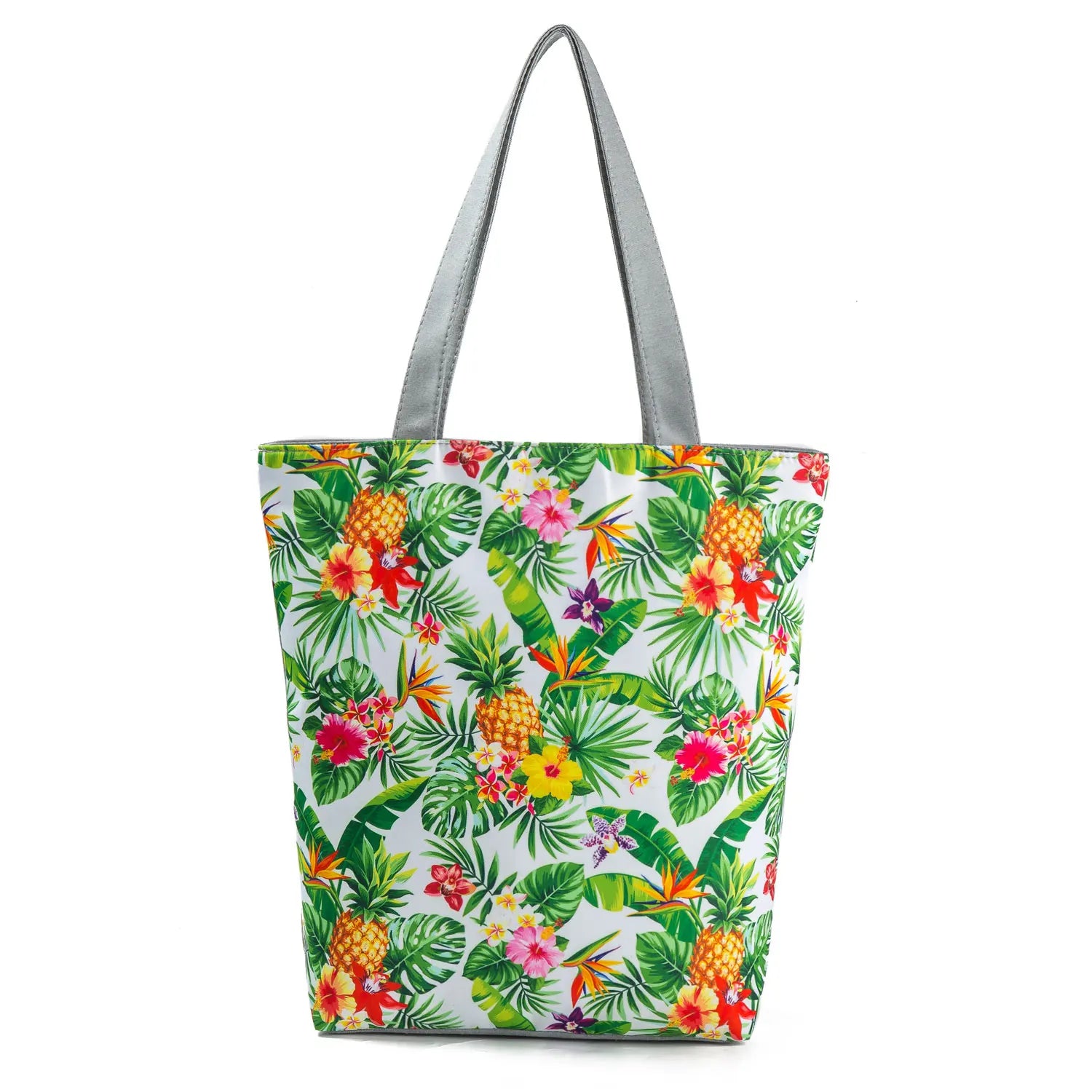 Miyahouse Embroidery Canvas Handbag Floral Bird Printed Lady Shoulder Bag