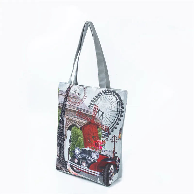 Miyahouse Vintage Shoulder Bag Canvas Tote Handbag