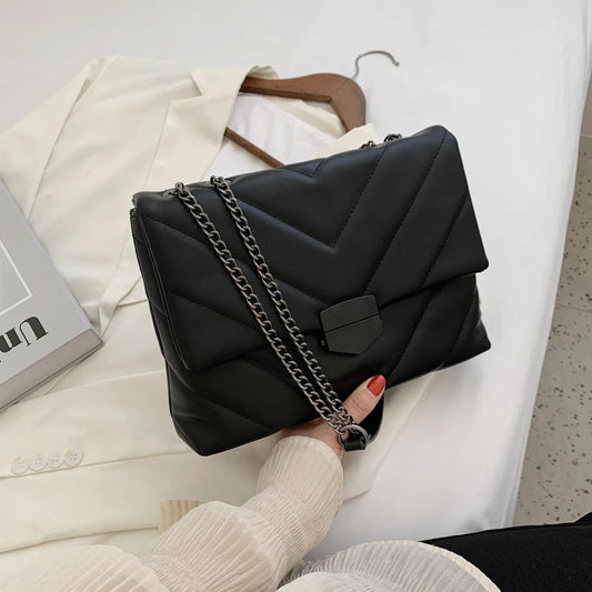 Retro Large-Capacity Messenger Bag for Women