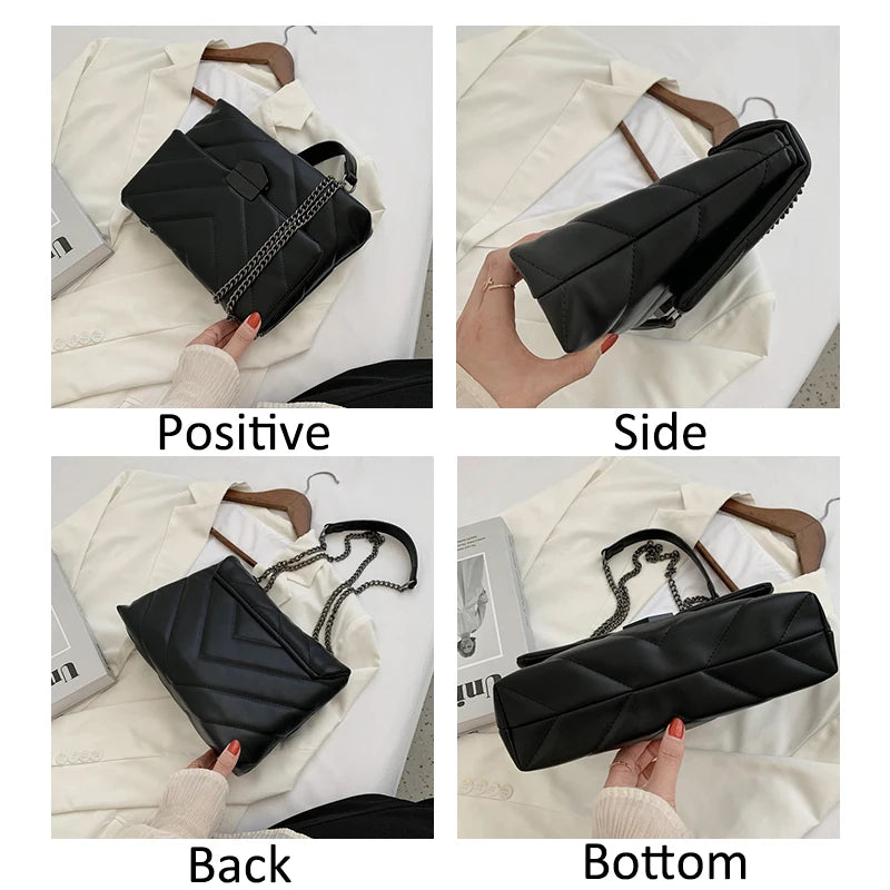 Retro Large-Capacity Messenger Bag for Women