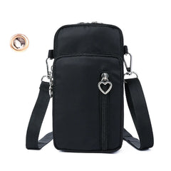 Shoulder Bag for Mobile Phone with Earphone Slot
