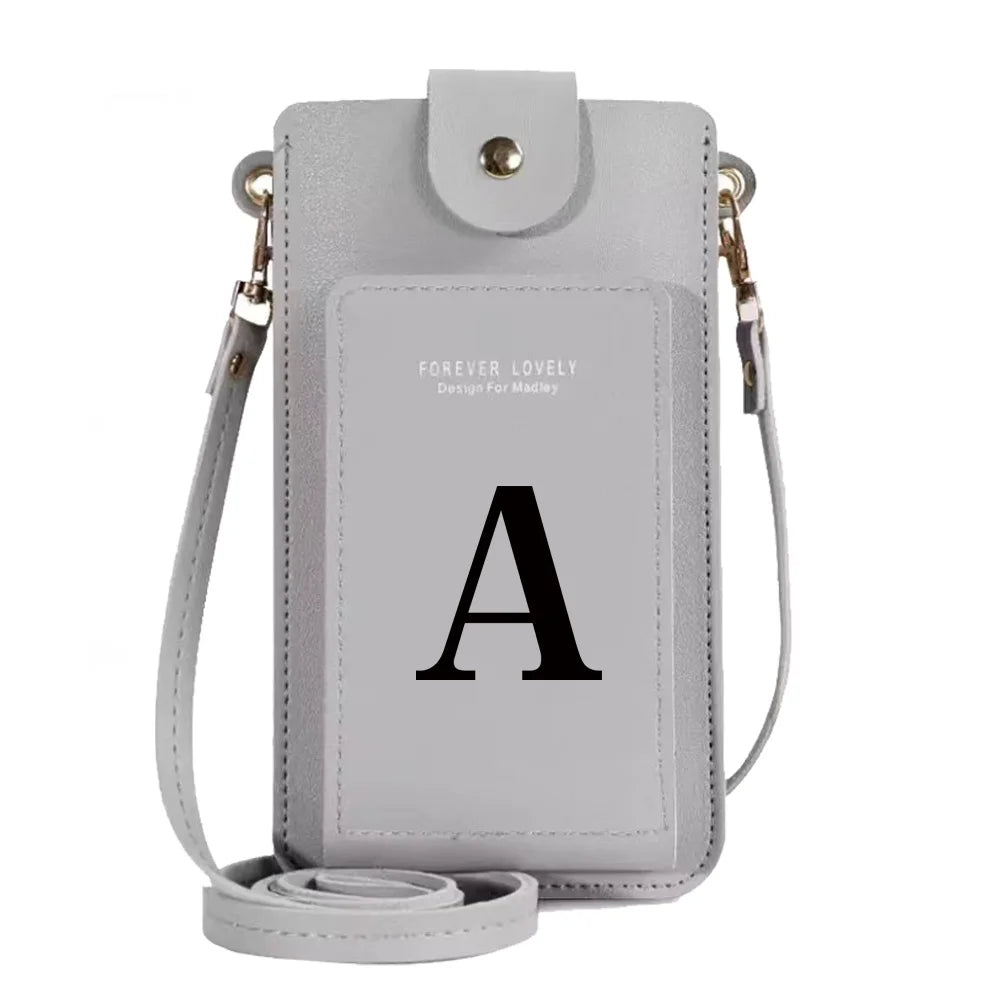 PU Leather Hasp Small Wallets Women's Crossbody Bag